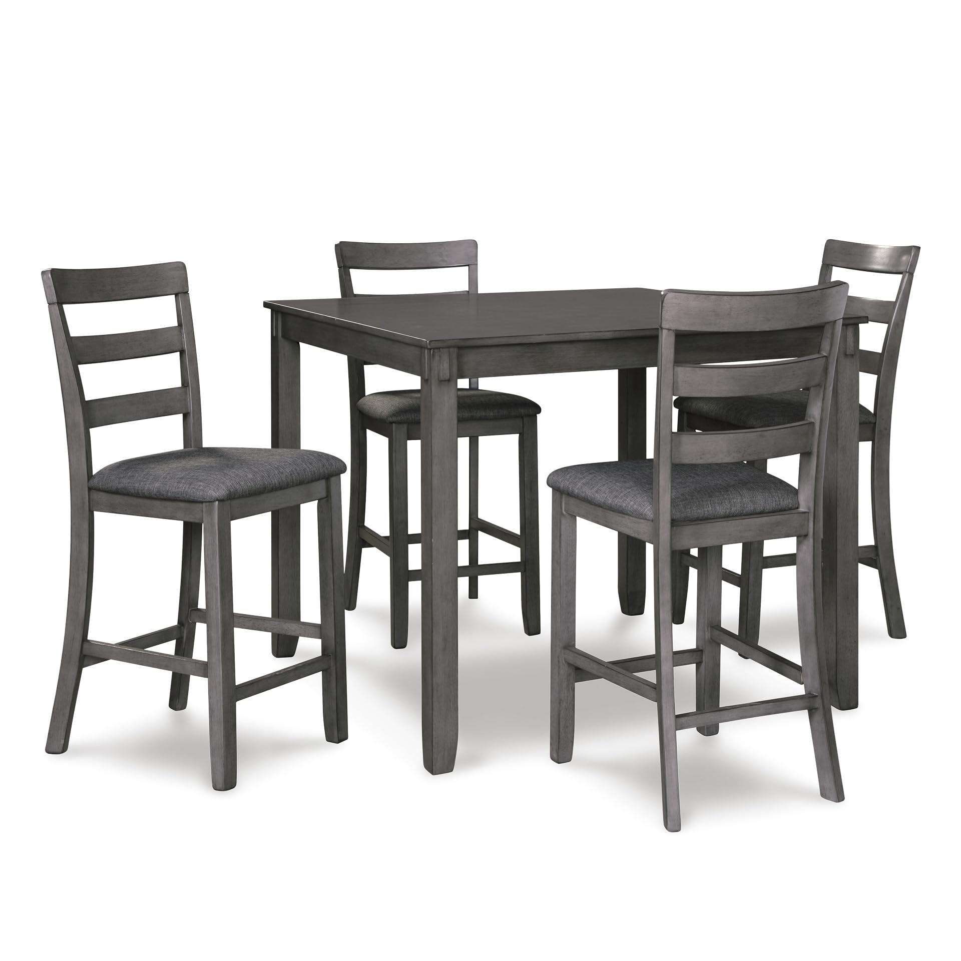 Signature Design by Ashley Bridson 5 Piece Dining Room Set for Casual Families, Ideal for Casual Dinners and Entertainin